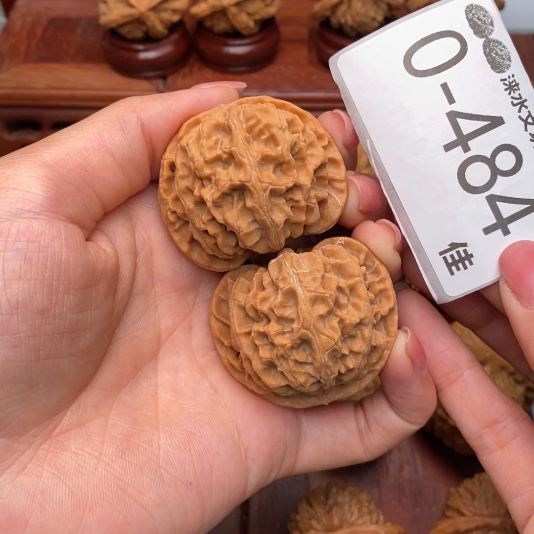 文玩核桃把件43苹果