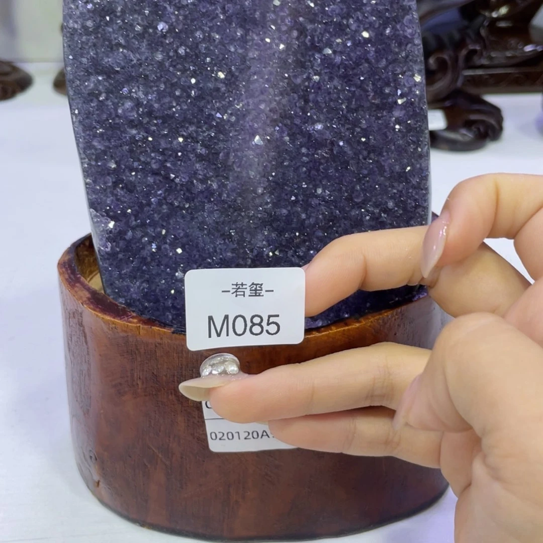 乌拉圭紫水晶摆件m085