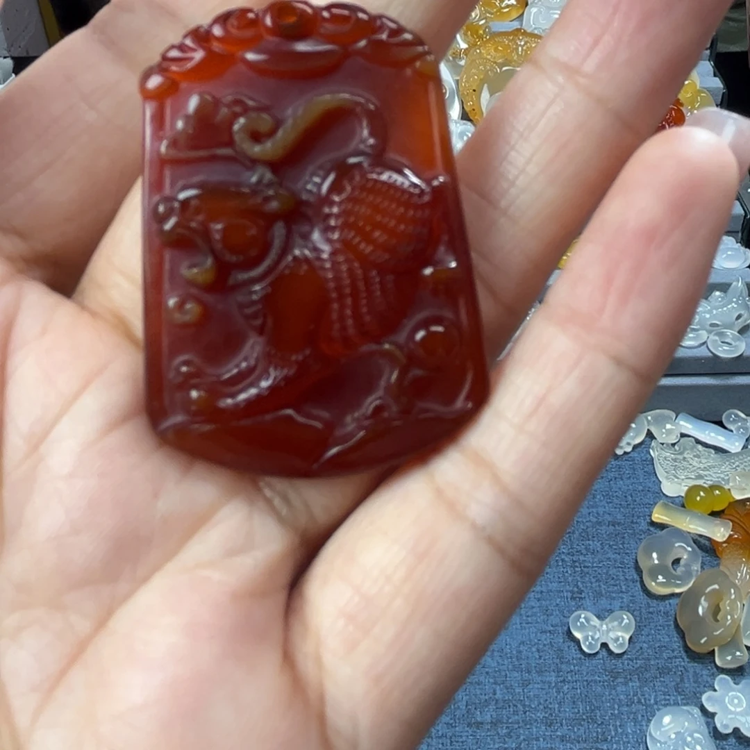 玛瑙/玉髓未镶嵌颈饰