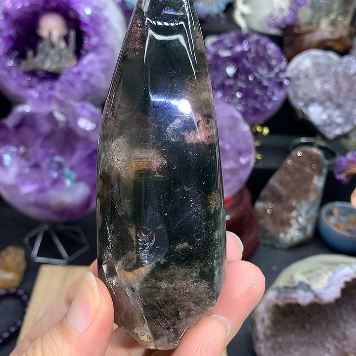 未镶嵌大型摆件（非配饰）紫晶