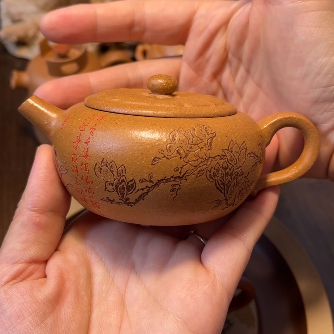 茶壶紫砂宜兴紫砂茶具半手工制作