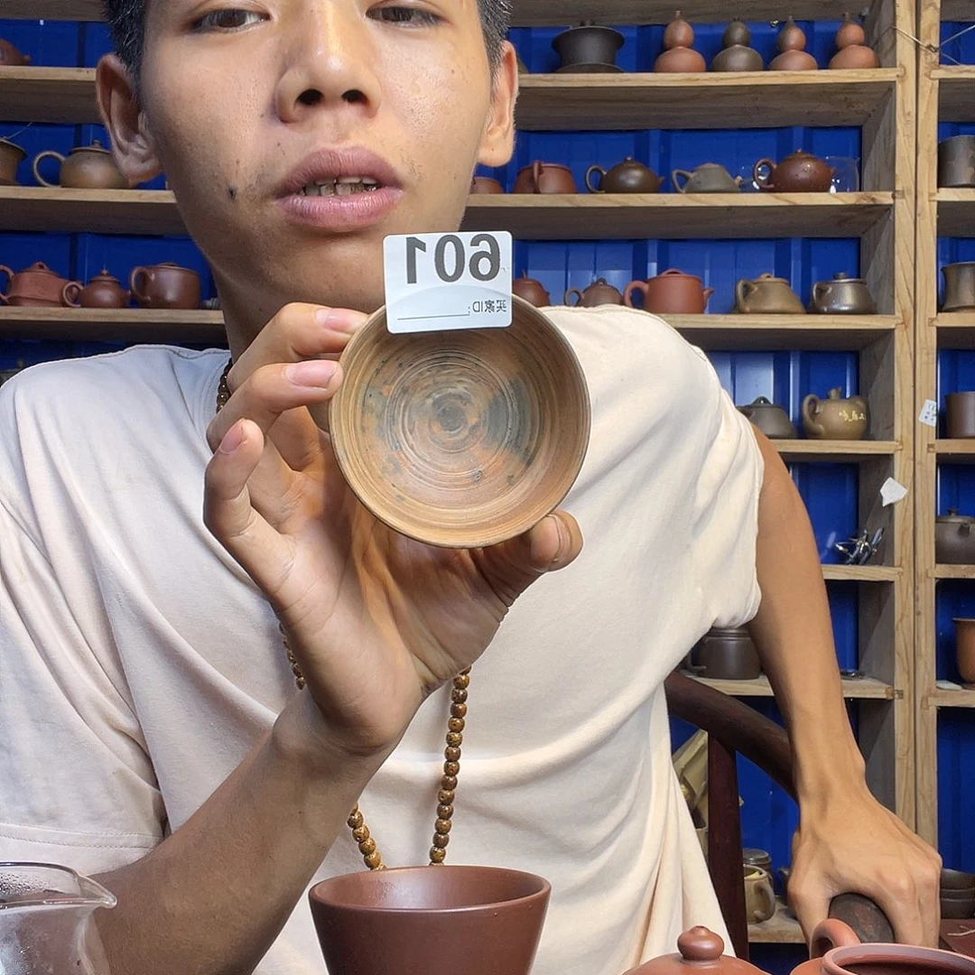 好****逼广西钦安龙窑坭兴陶柴烧