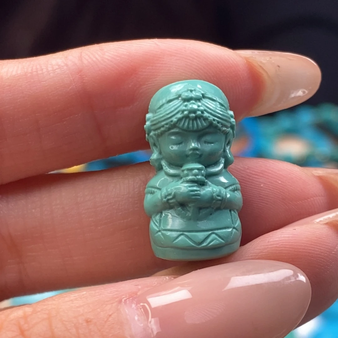 未镶嵌绿松石挂件