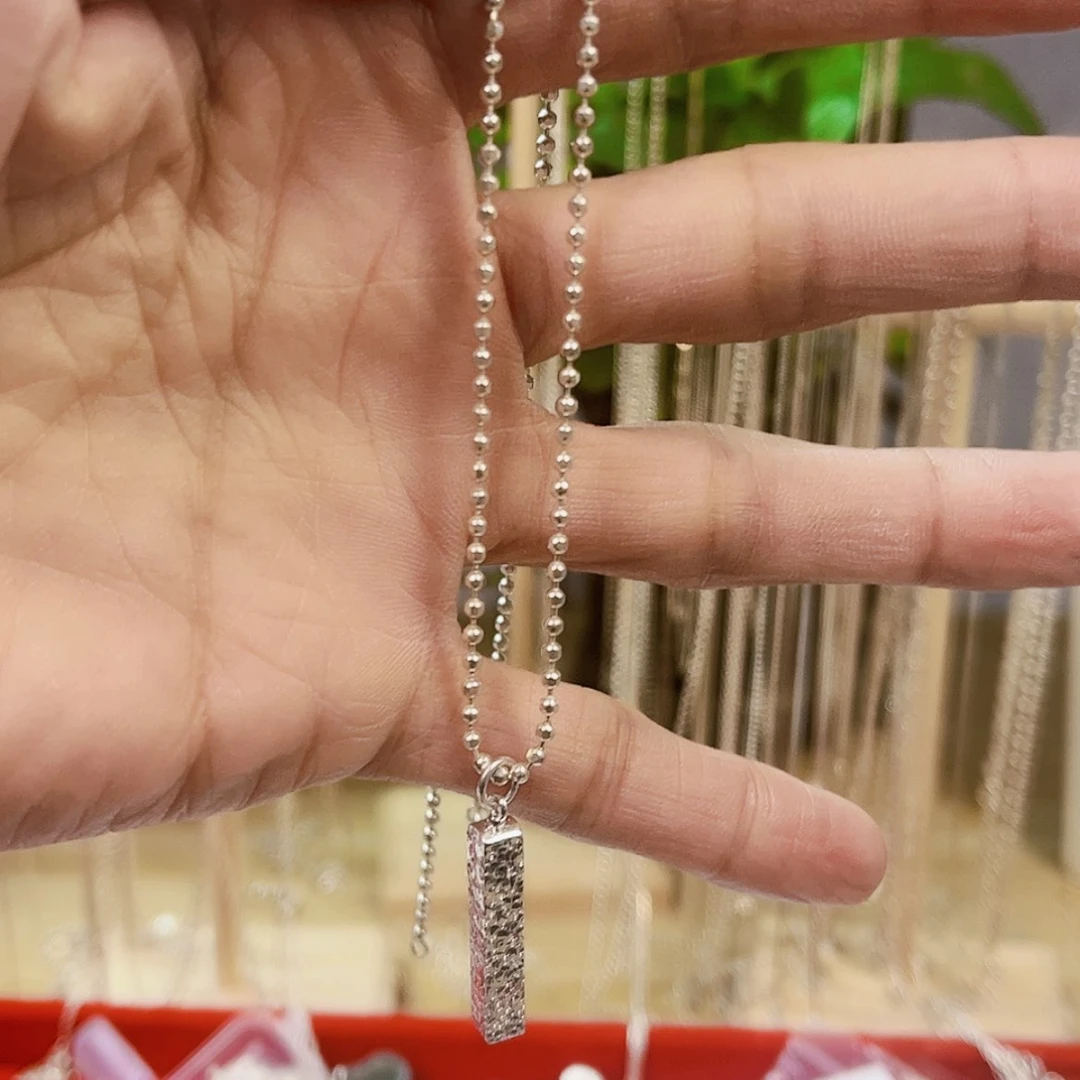 【闪购商品】无链子足银45 5g