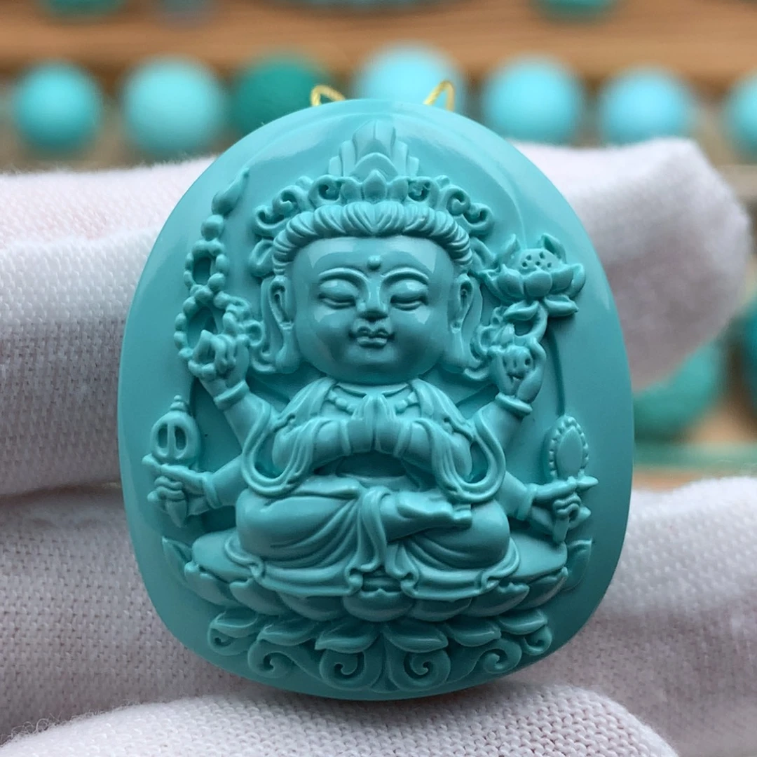 绿松石未镶嵌珠宝奇石