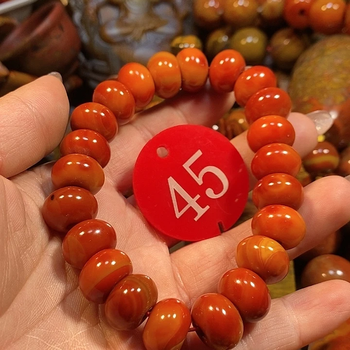 玛瑙/玉髓未镶嵌手链温*