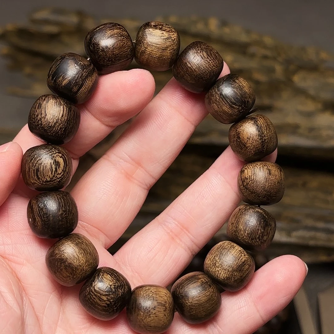 手串沉香越南芽庄白棋楠瘤疤瘤疤13×14