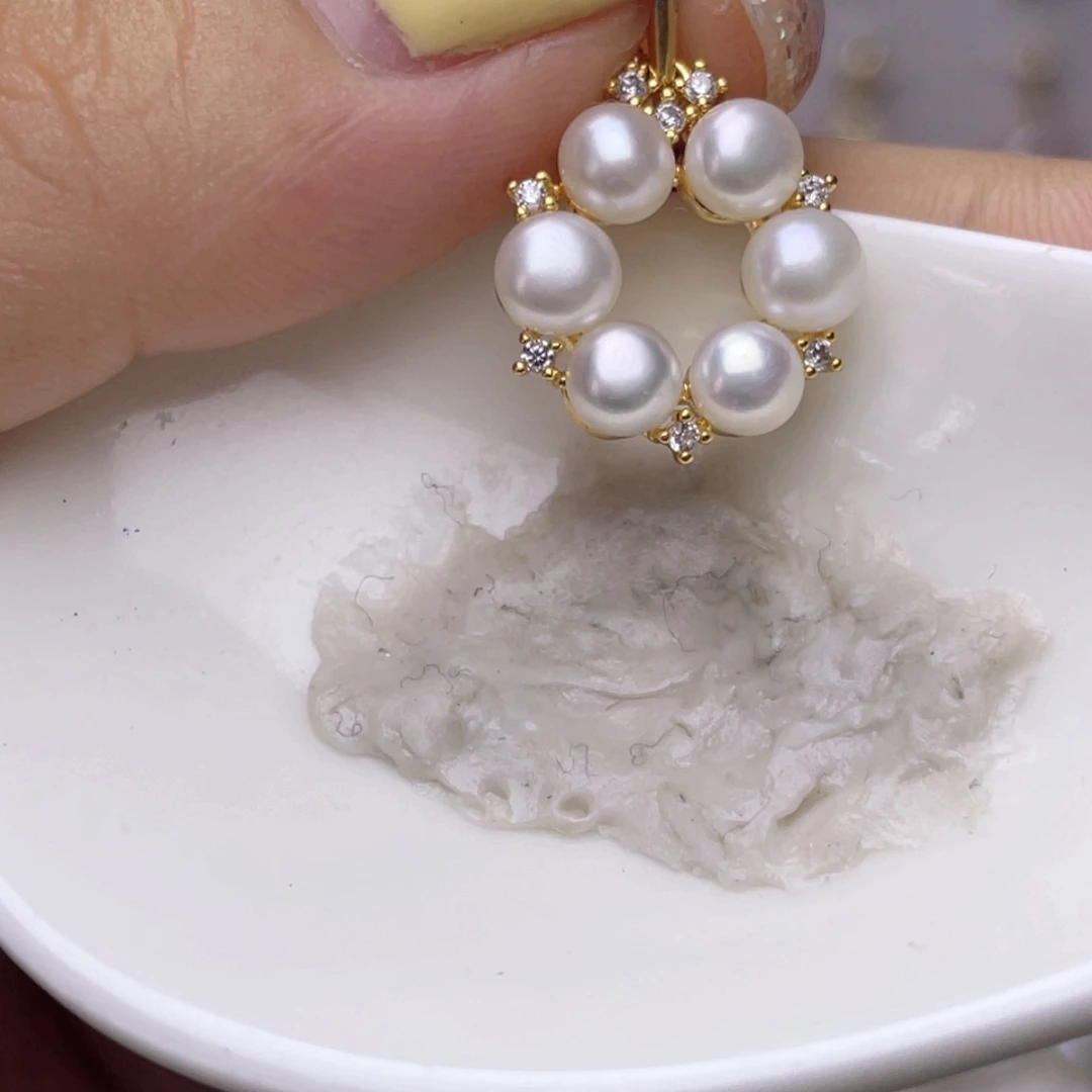 合金颈饰淡水珍珠