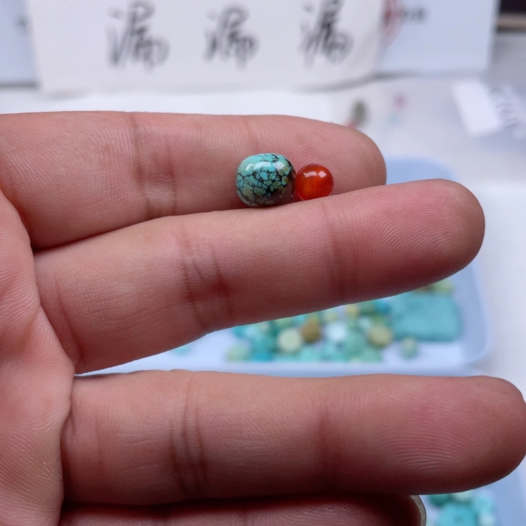 南红玛瑙未镶嵌颈饰132