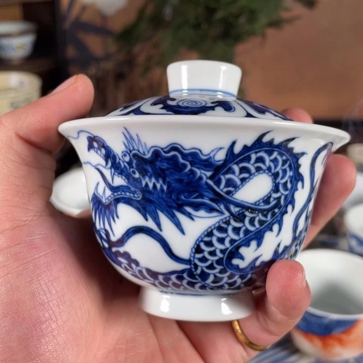 摆件陶瓷景德镇陶瓷老陶