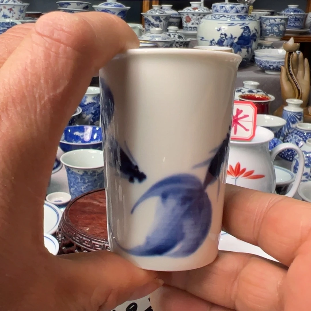 摆件景德镇青花陶瓷