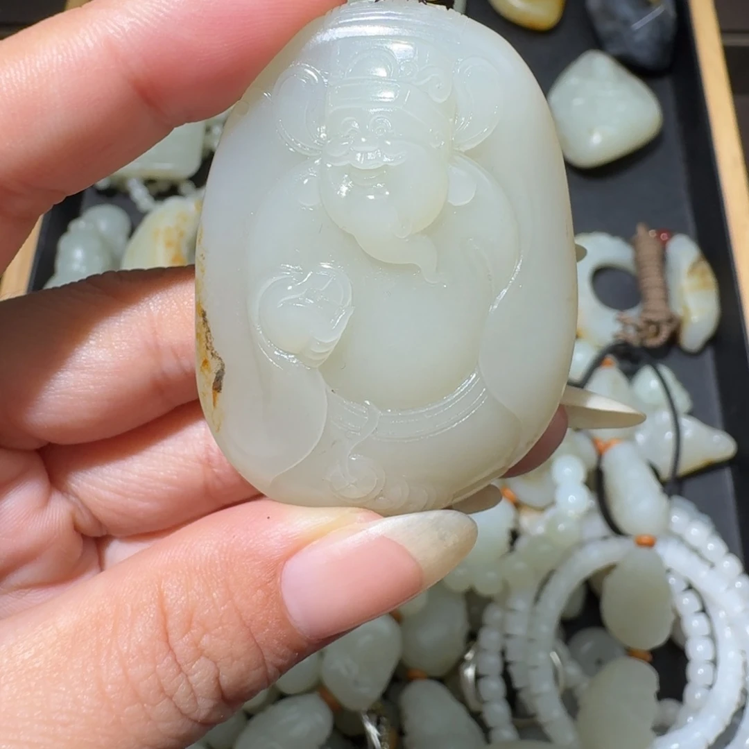 吊坠(不含链)未镶嵌和田玉