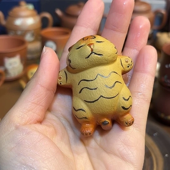 紫砂茶杯紫砂茶宠