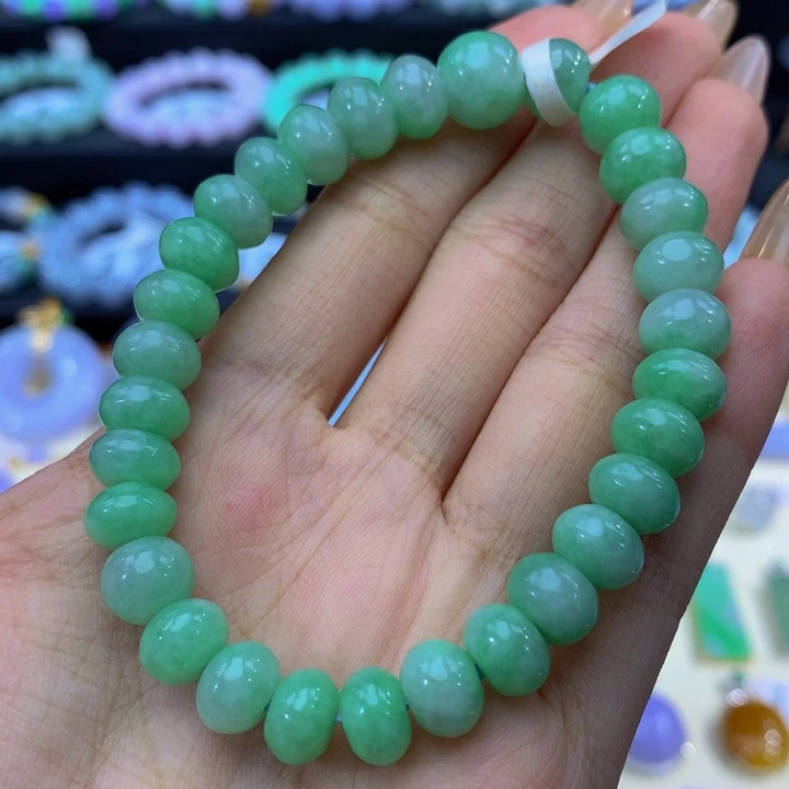 翡翠未镶嵌手链翡翠8