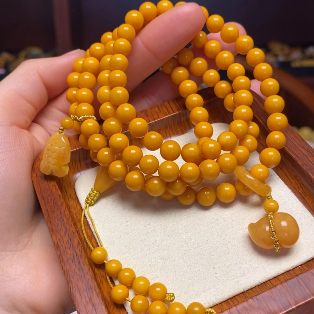 【闪购商品】蜜蜡手链未镶嵌手串