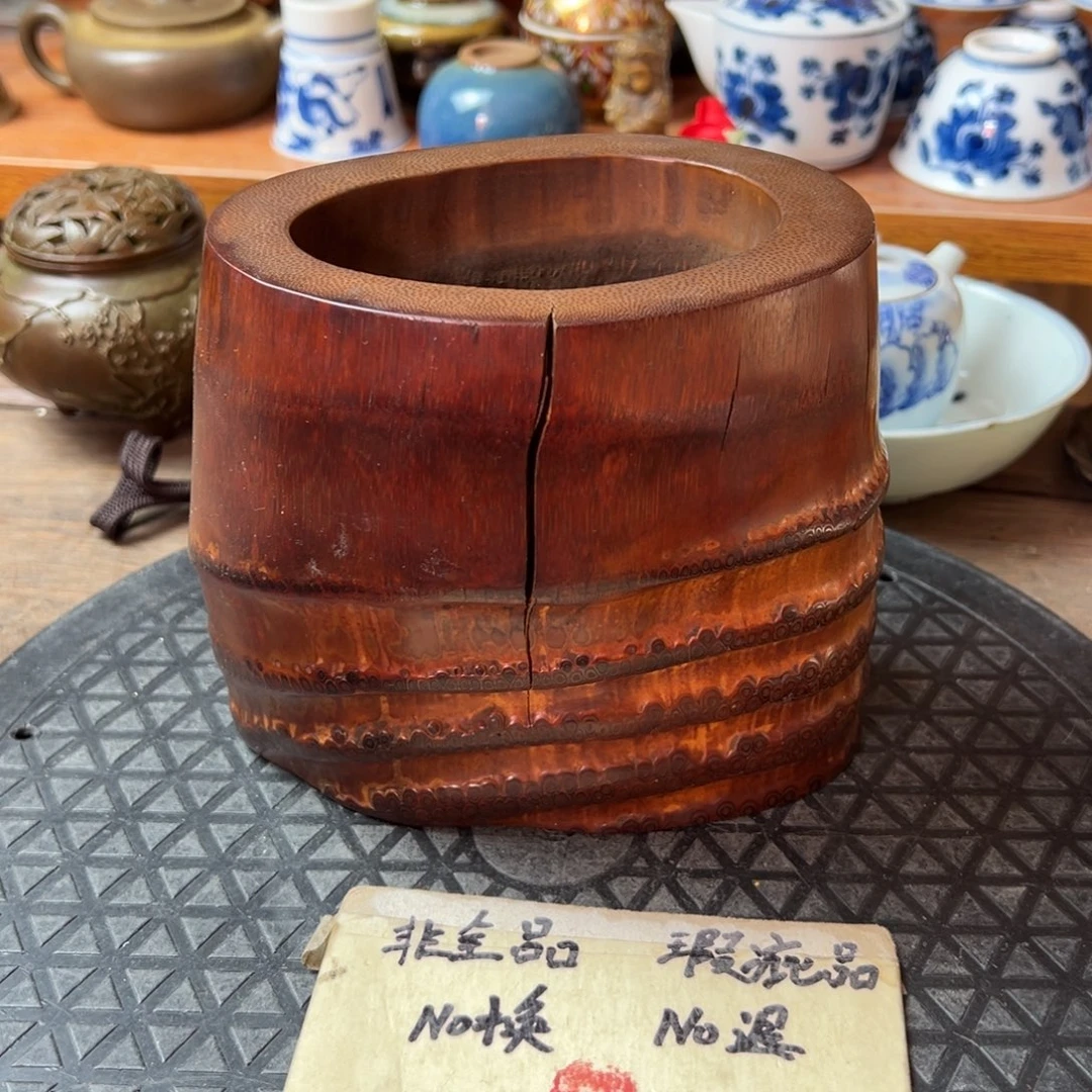 竹精美茶道具杂项，细节看好慎拍