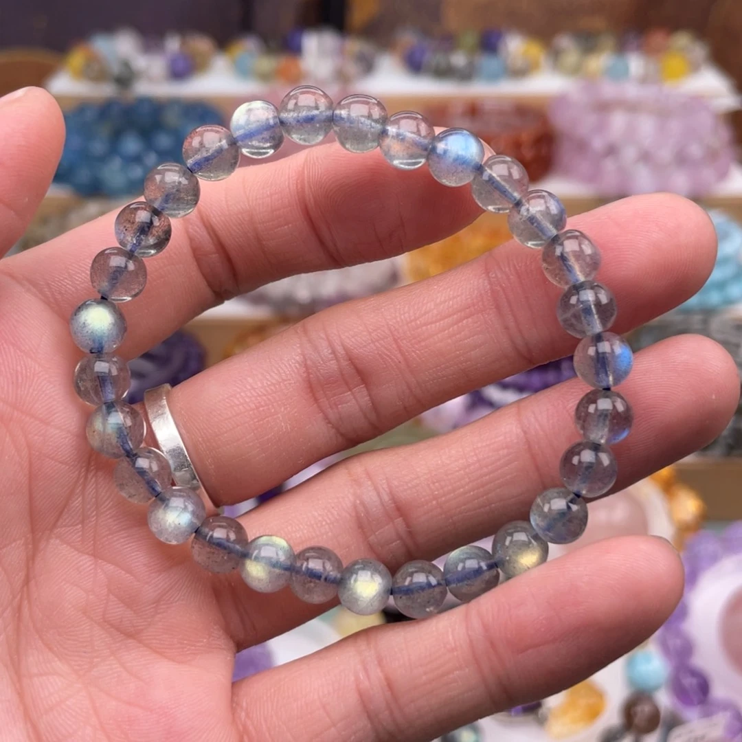 月光石未镶嵌手链