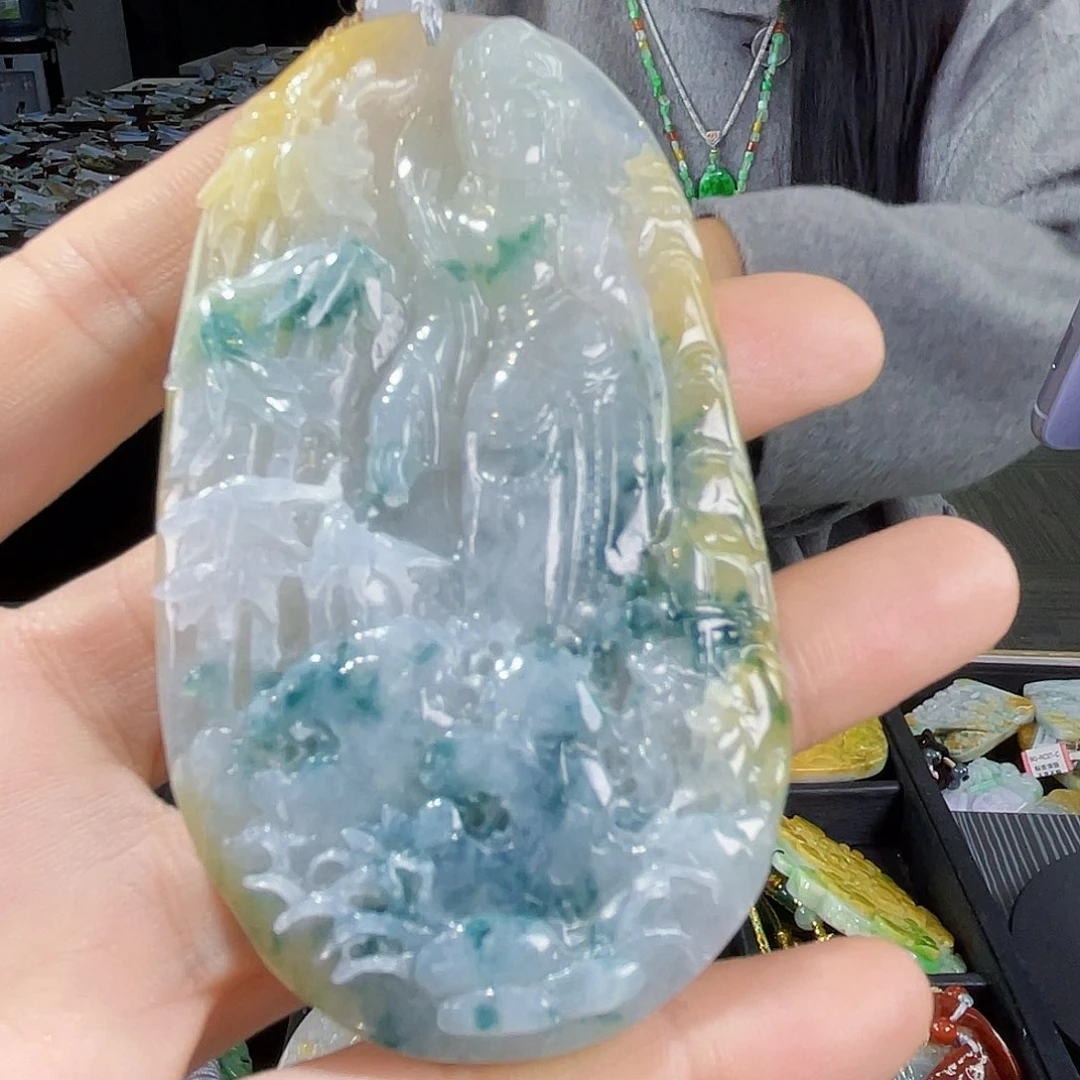 颈饰未镶嵌翡翠一