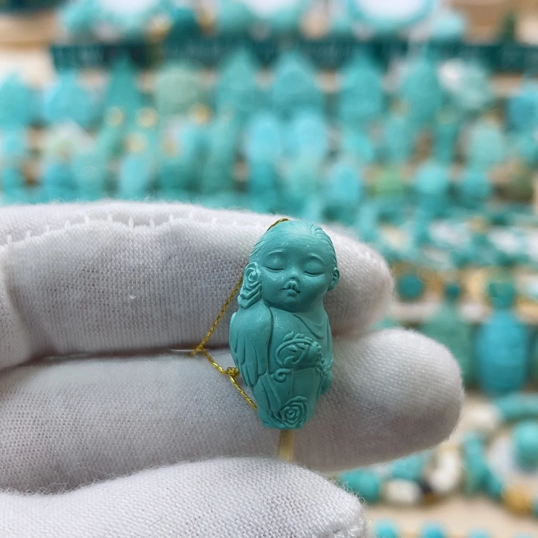 绿松石珠宝奇石未镶嵌