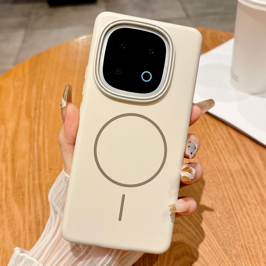 适用iqoo13手机壳iqoo12细圈磁吸iqooneo10超薄磨砂iqooz10turbo