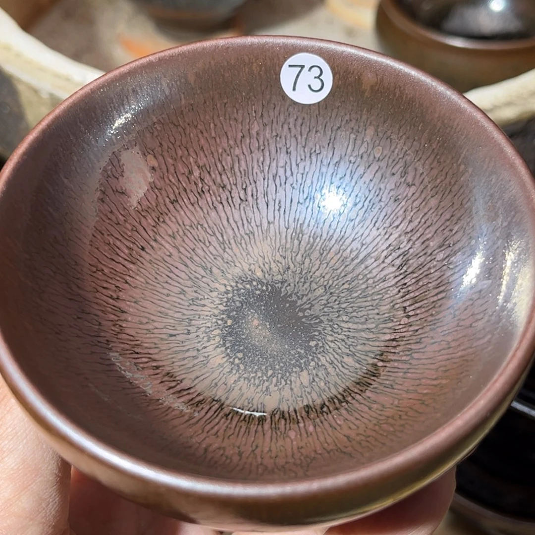 茶盏义兴龙窑坚持真柴烧