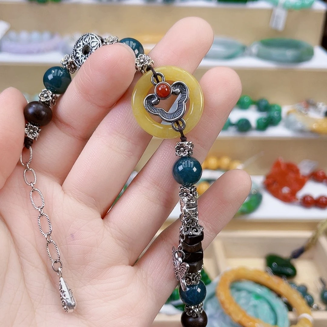 翡翠未镶嵌手链手链