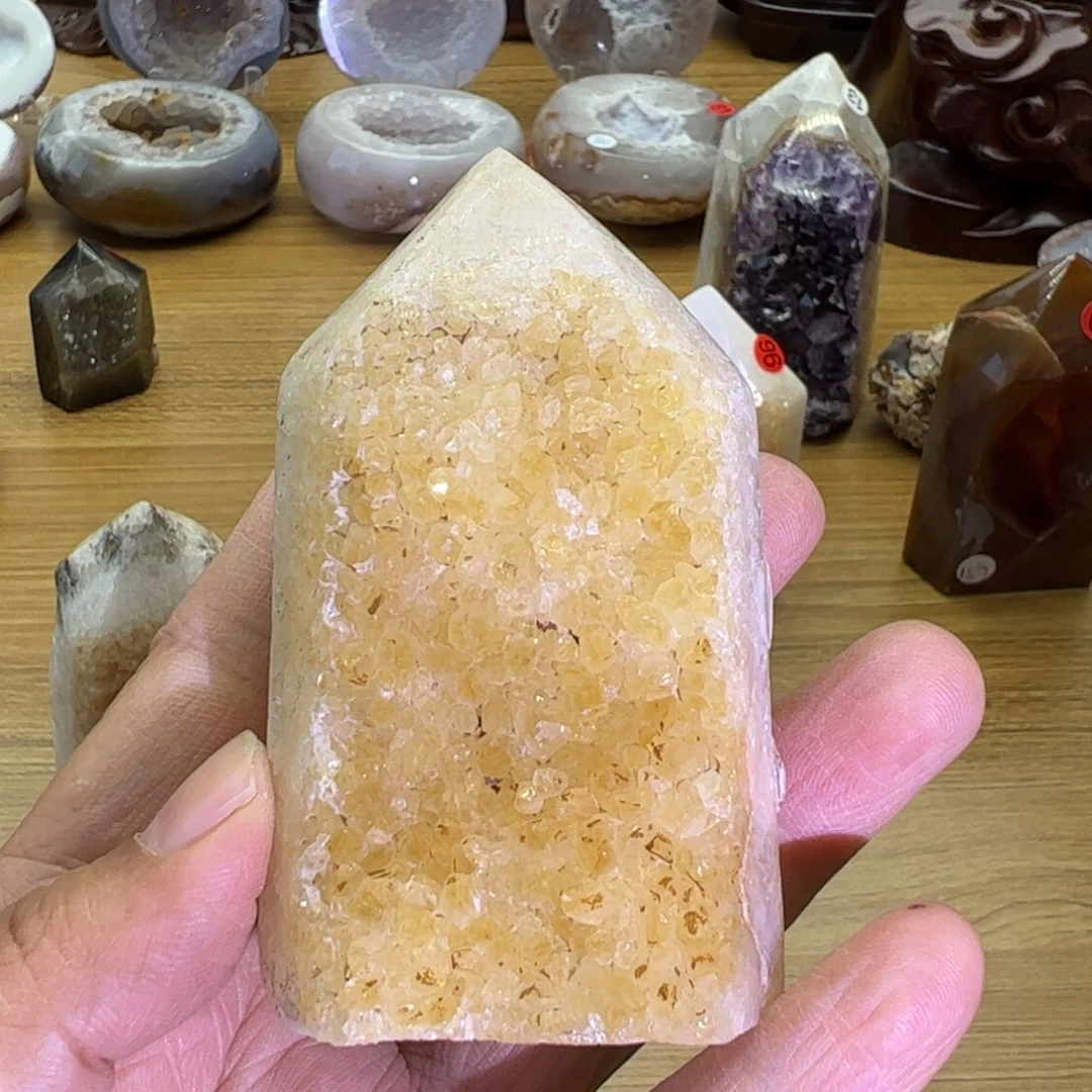 水晶水晶无镶嵌未镶嵌柱子8