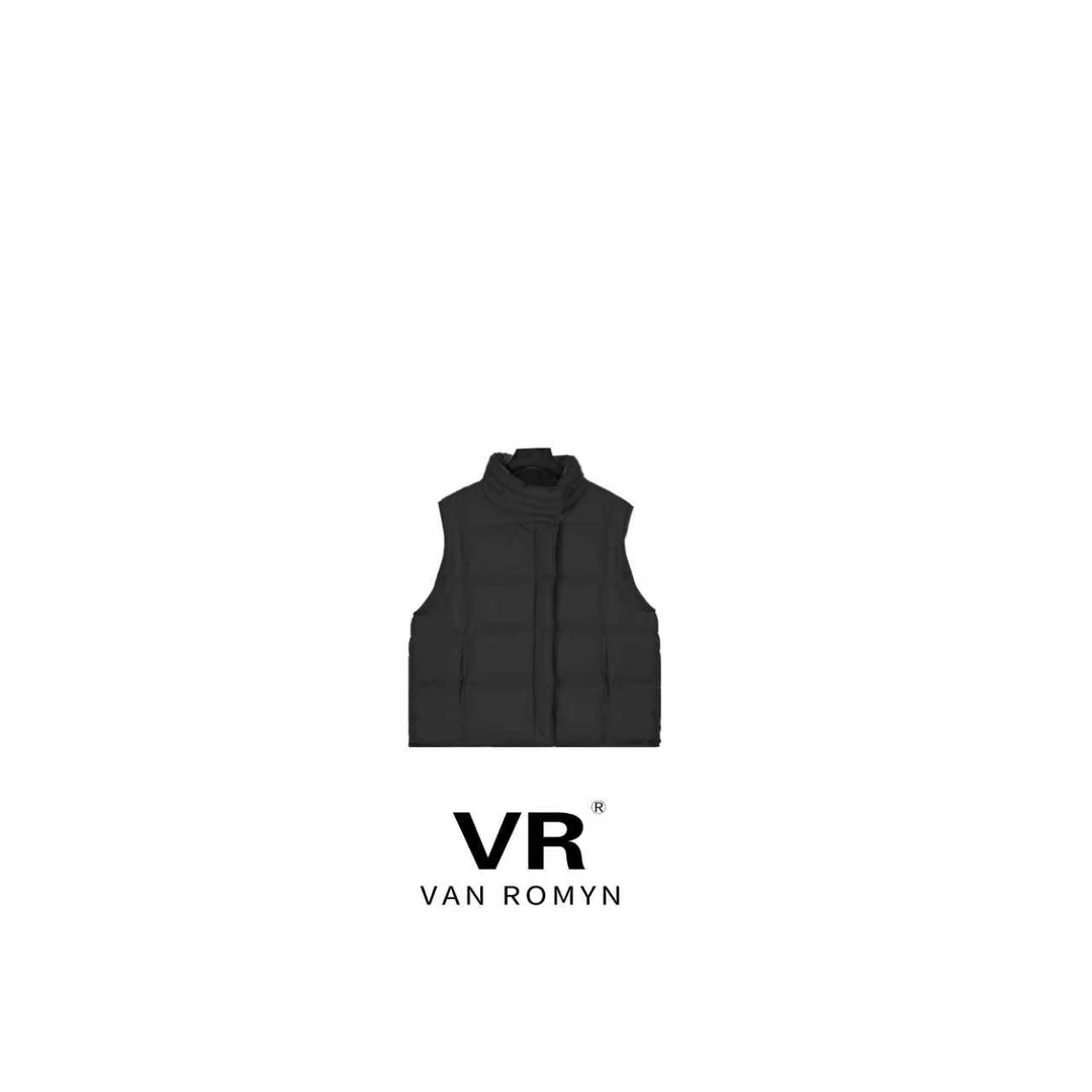 【VR莉娜】506220/95白鸭绒羽绒服马甲