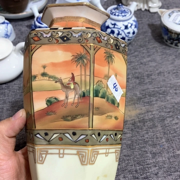 紫砂茶杯非常漂亮好看的花瓶