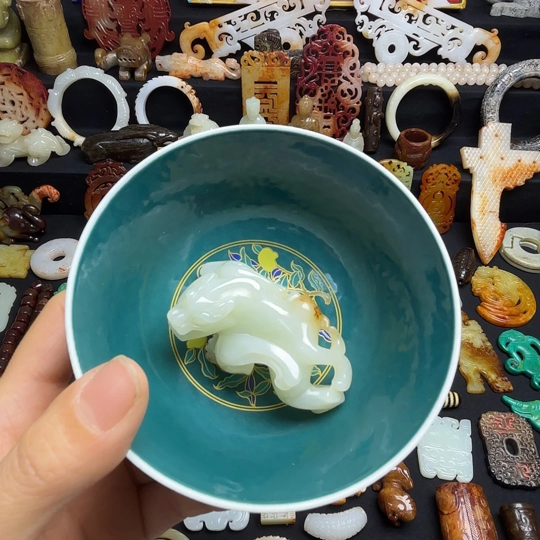 东***升瓷片精美摆件摆件