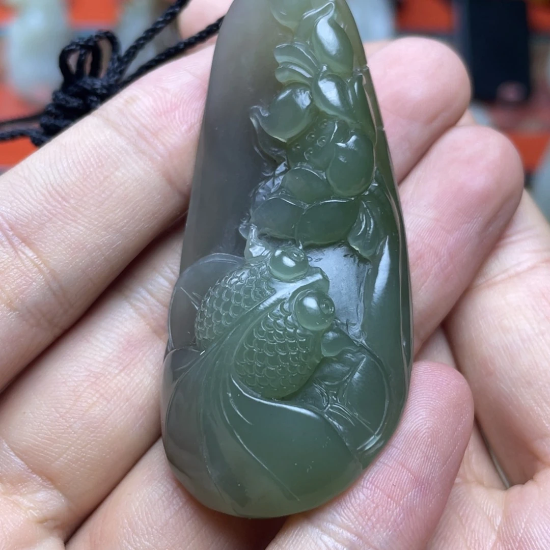 吊坠(不含链)未镶嵌和田玉