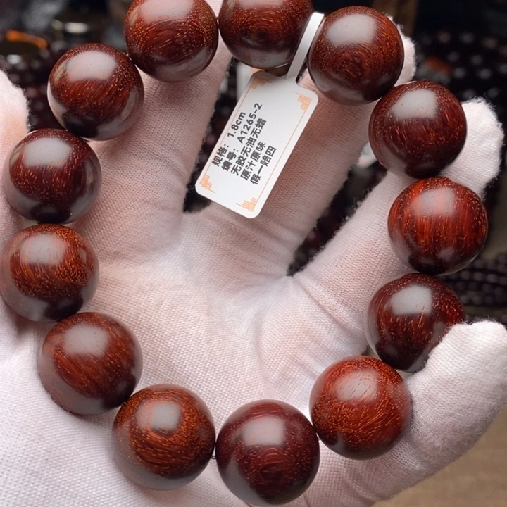 手串/手链小叶紫檀原汁原味1.8cm 二膘特价