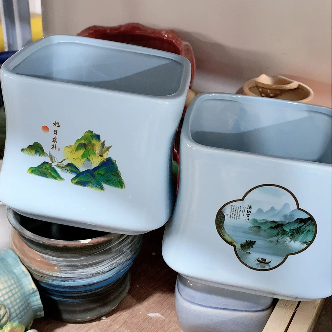 陶瓷陶瓷多肉花盆特价