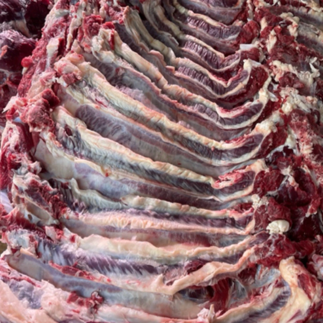 「吃好肉来天天食品优选」内蒙小黄牛肉牛肋条嘎嘎好牛肉同城配