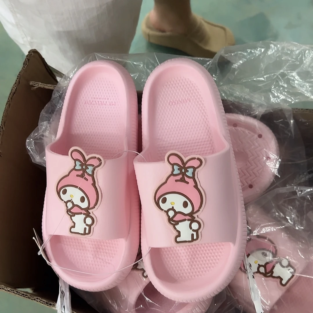 二层牛皮美乐蒂拖鞋39-4