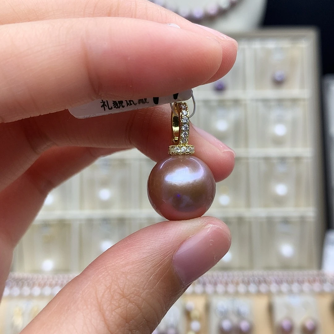 淡水珍珠合金颈饰