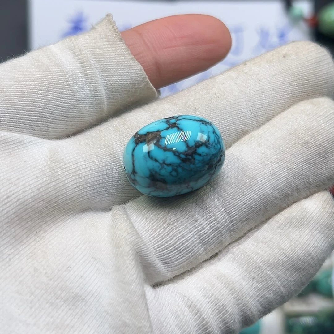 绿松石珠宝奇石未镶嵌布*