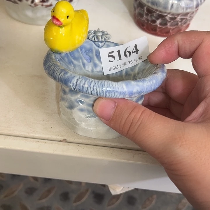 口6 手工花盆满30包邮