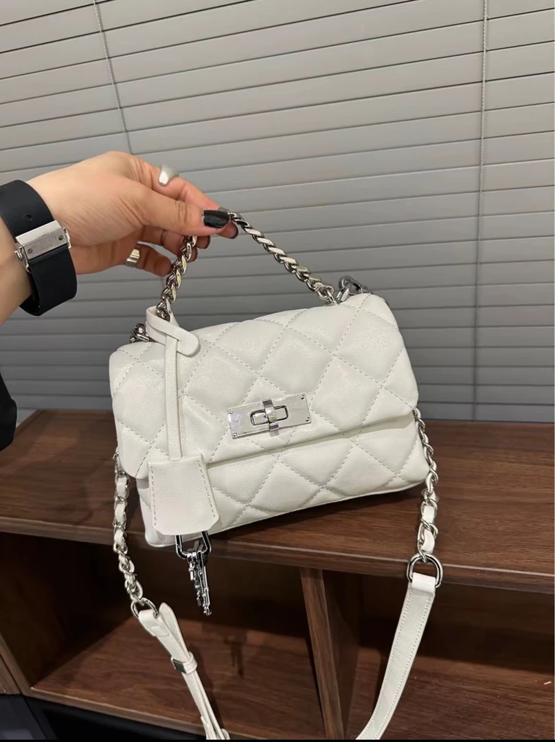 【工厂直销】86362新款时尚简约手提单肩斜跨女包 A5-5