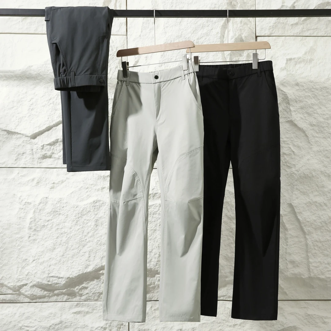 户外男士登山徒步防泼水简约百搭透气运动休闲长裤GT2671-