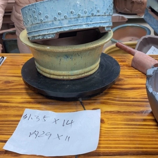 紫砂花盆铂*宜兴王兵紫砂高温还原盆