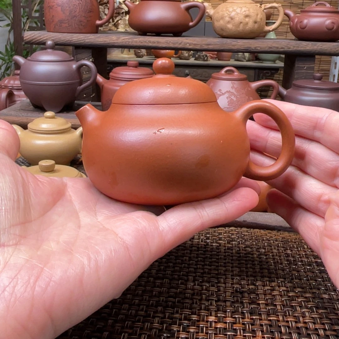 紫砂茶壶宜兴原矿紫砂手工制全150