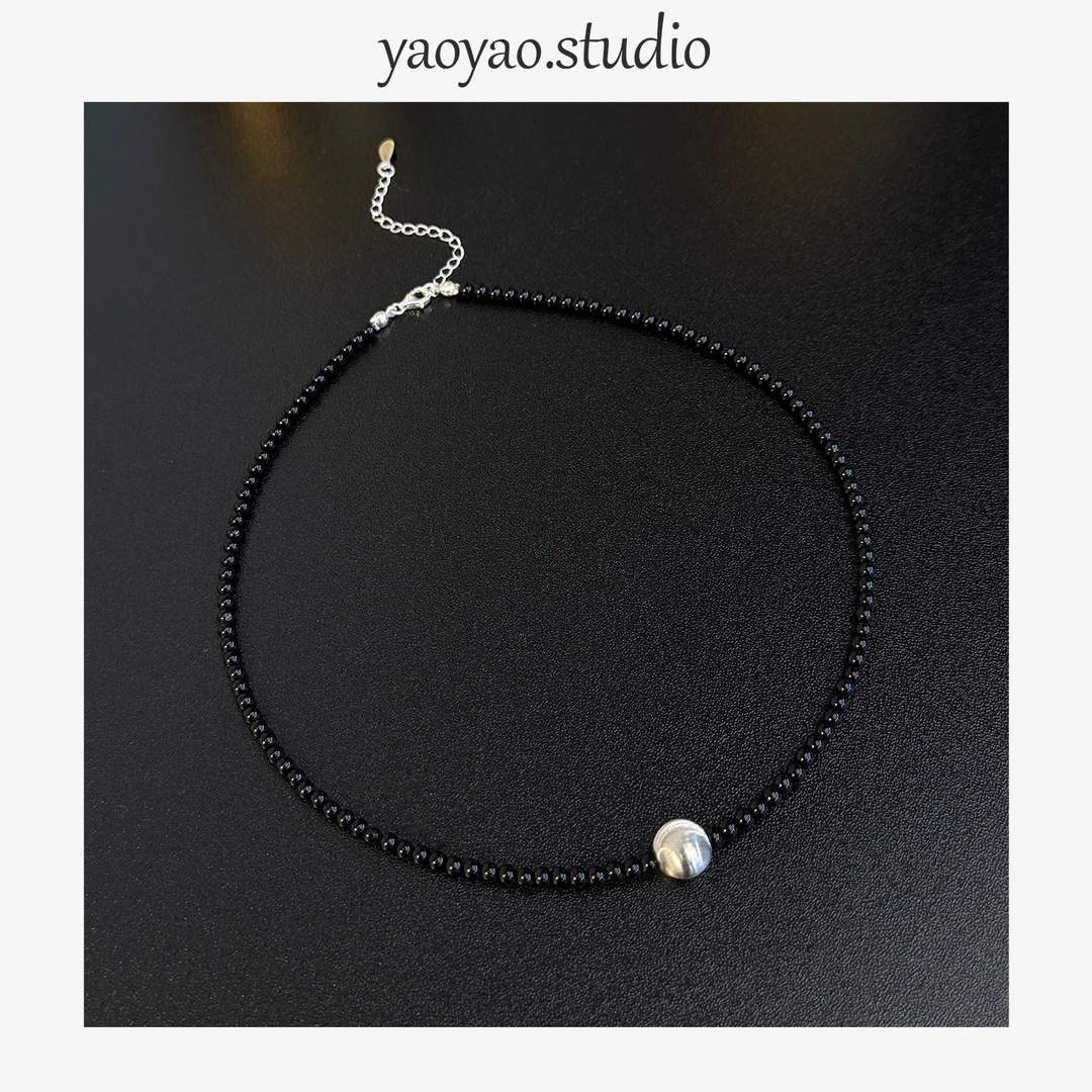 链子925银 【瑶瑶】时尚休闲减龄百搭925银项链YY12489