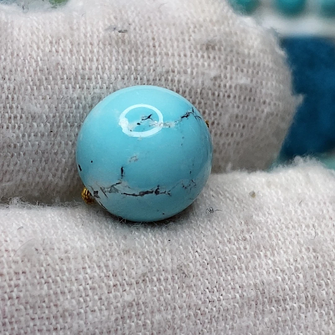 绿松石未镶嵌天然原矿 带武汉地大证书