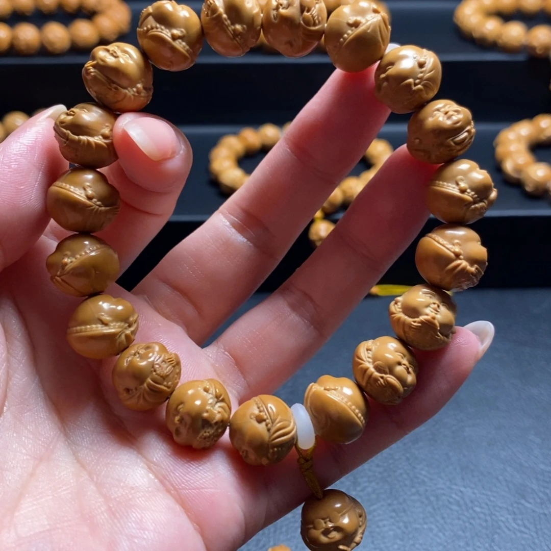 猴头核桃手串社会弥勒13+