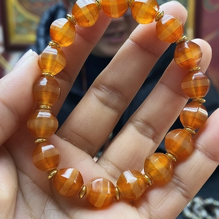 玛瑙/玉髓合金手链