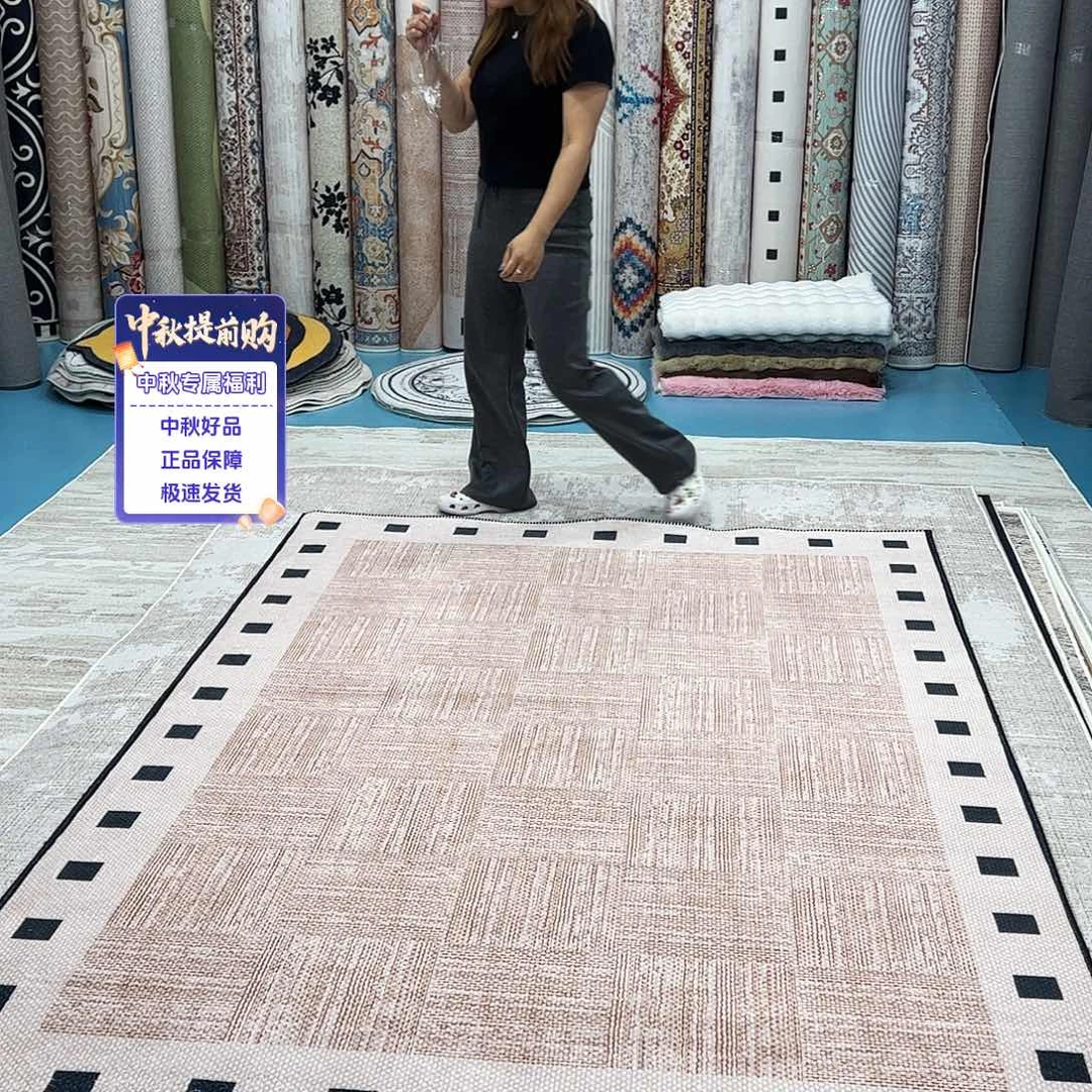 混纺160×230精编细砂棉布底仿羊绒微瑕误差正负1-3厘米