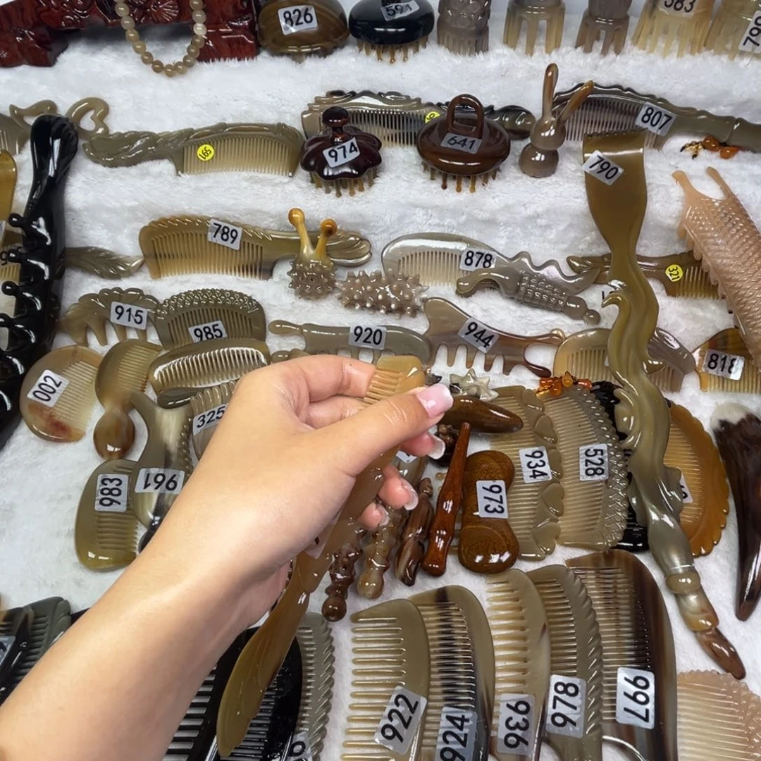 牛角牛角梳牛角梳福利款