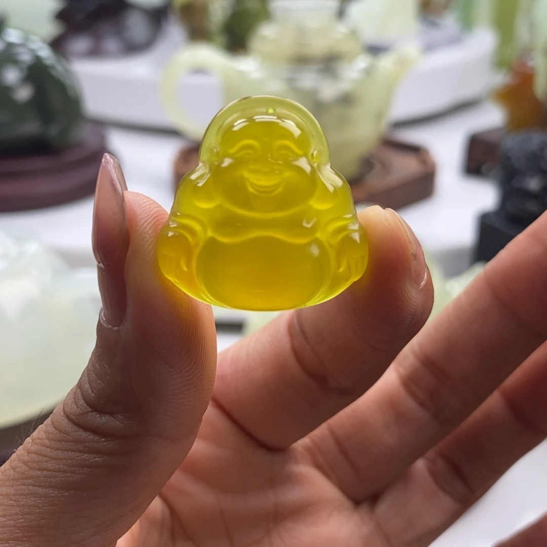 岫玉未镶嵌四大名玉挂件