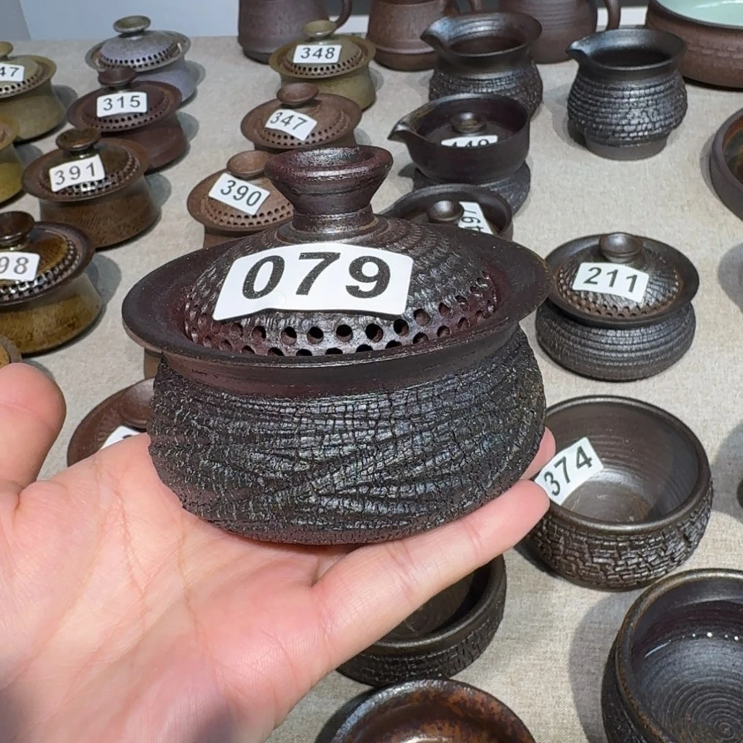 其他陶瓷粗瓷茶具素色盖碗